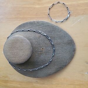 Rare Vintage Solid Sterling Silver Matching Necklace& Bracelet Unisex 925 Signed